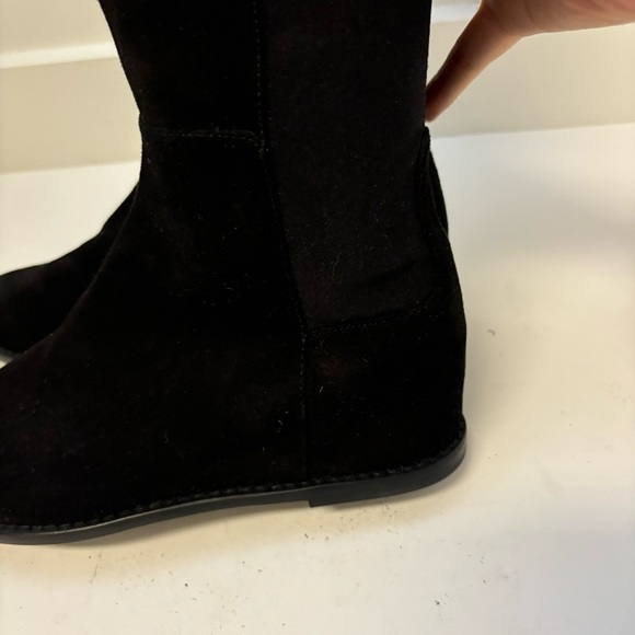 Stuart Weitzman HIDDEN WEDGE KNEE HIGH BOOTS Sz 4.5 - Picture 6 of 10